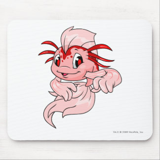 Alfombrilla De Ratón Rojo de Koi