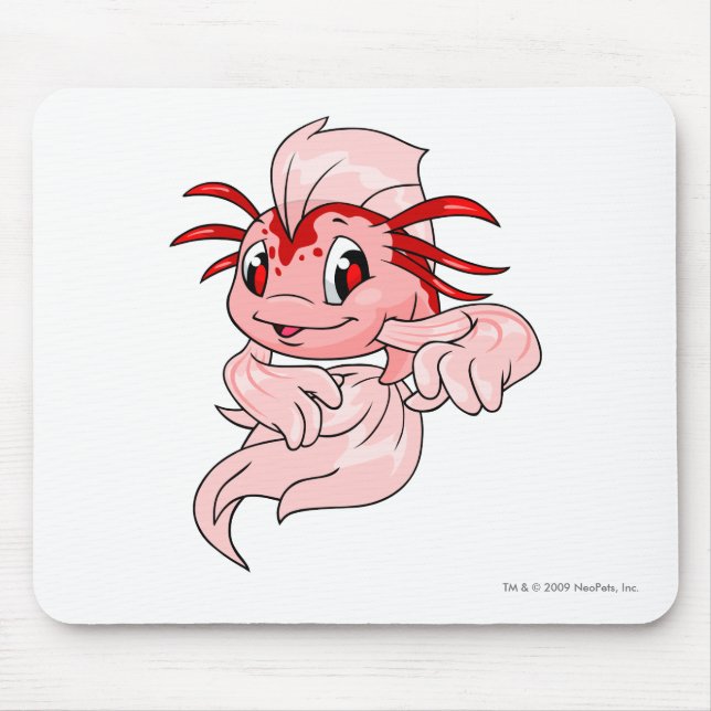 Alfombrilla De Ratón Rojo de Koi (Frente)