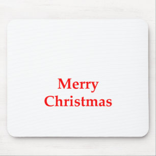 Alfombrilla De Ratón Rojo de las Felices Navidad los regalos de Zazzle 