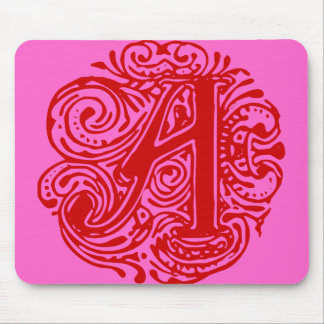 Alfombrilla De Ratón Rojo de Monarchia "A"