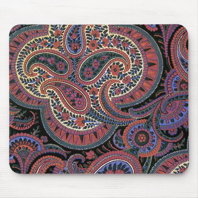 Alfombrilla De Ratón Rojo de Pailsey (Frente)