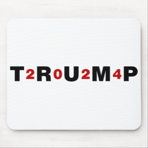 Alfombrilla De Ratón Rojo de Trump 2024