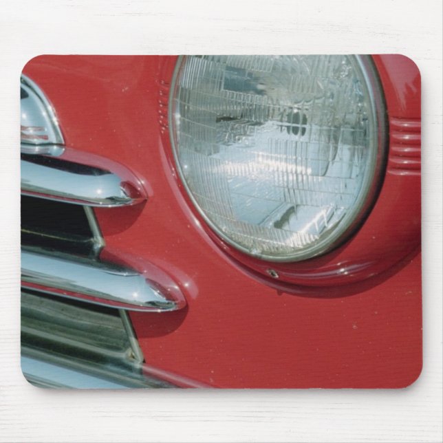 Alfombrilla De Ratón Rojo delgado (Frente)