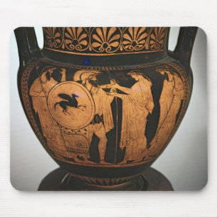 Alfombrilla De Ratón Rojo-figura krater