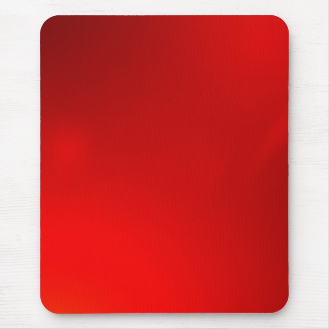 Alfombrilla De Ratón Rojo puro (Frente)