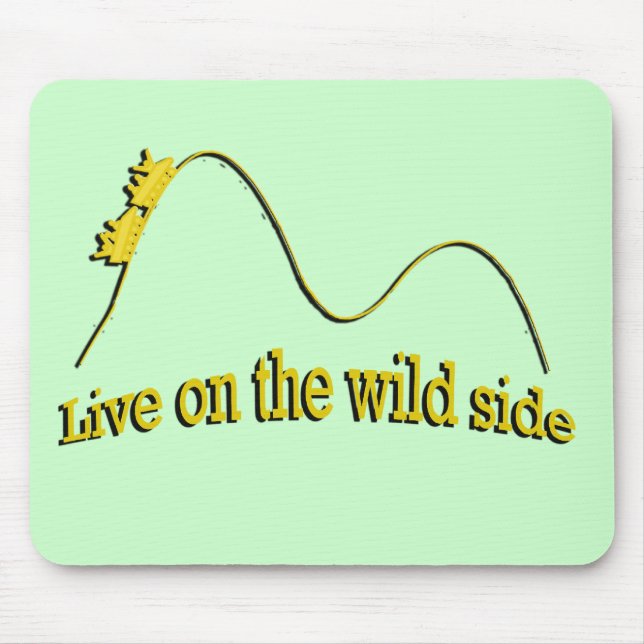 Alfombrilla De Ratón Roller coaster (Frente)