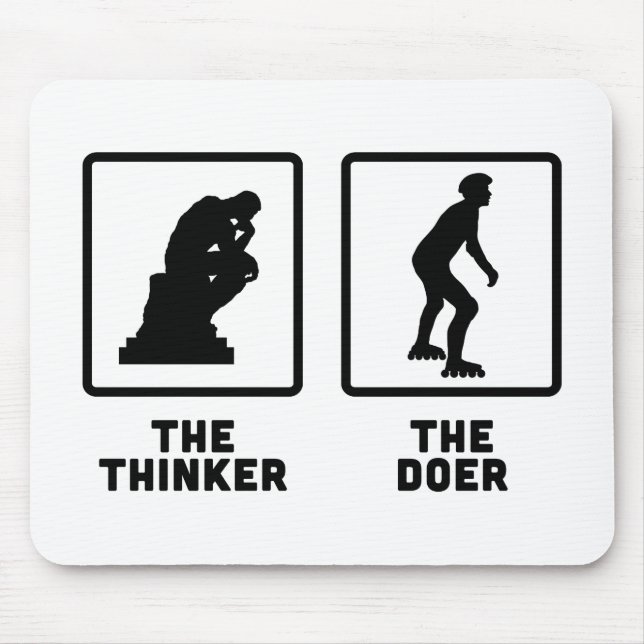 Alfombrilla De Ratón Rollerblading (Frente)