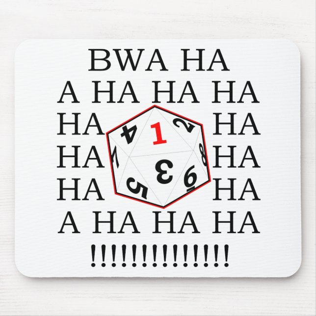 Alfombrilla De Ratón Rollo fatal (Frente)