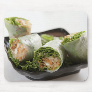 Alfombrilla De Ratón Rollos de Primavera de Verduras