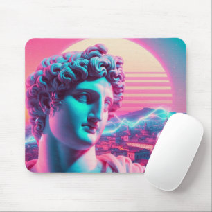Alfombrilla De Ratón Roma Vaporwave Retro Urbano Etéreo Soñador
