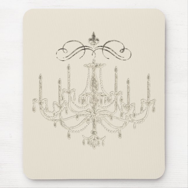 Alfombrilla De Ratón Romance con una lámpara ~ Mousepad (Frente)