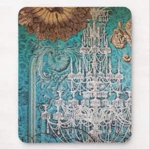 Alfombrilla De Ratón ~ romántico Mousepad de la lámpara