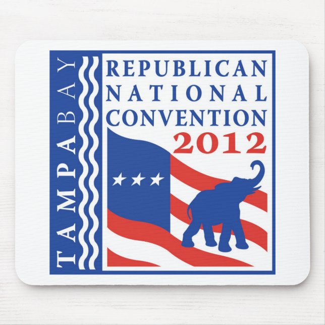 Alfombrilla De Ratón Romney Ryan para el presidente 2012 (Frente)