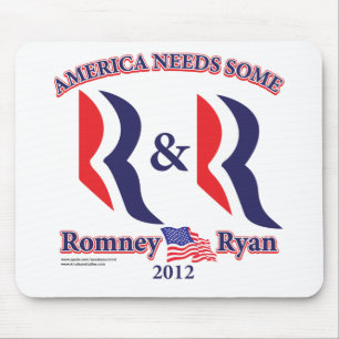 Alfombrilla De Ratón Romney y Ryan
