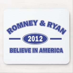 Alfombrilla De Ratón Romney y Ryan Believe