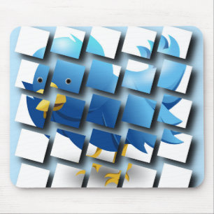 Alfombrilla De Ratón Rompecabezas Bird Mouse Pad
