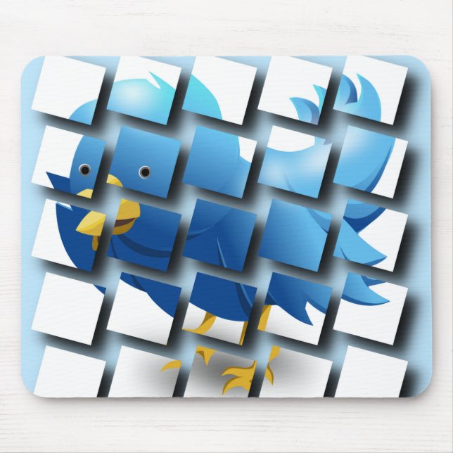 Alfombrilla De Ratón Rompecabezas Bird Mouse Pad (Frente)