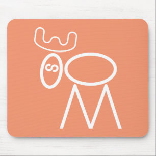 Alfombrilla De Ratón Rompecabezas Mousepad de los alces