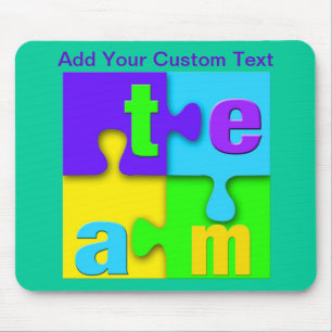 Alfombrilla De Ratón Rompecabezas Mousepad del equipo
