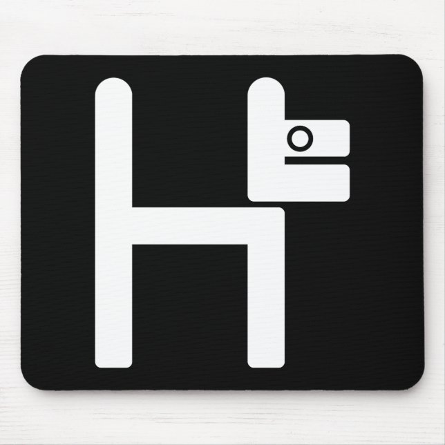 Alfombrilla De Ratón Rompecabezas Mousepad del "perrito caliente" (Frente)