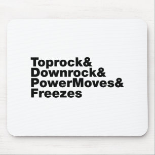 Alfombrilla De Ratón Rompiendo movimientos (breakdance)