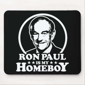 Alfombrilla De Ratón Ron Paul es mi Homeboy