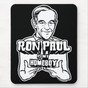 Alfombrilla De Ratón Ron Paul es mi Homeboy Mousepad