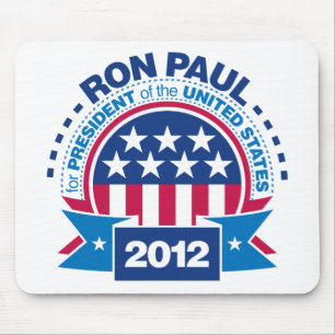 Alfombrilla De Ratón Ron Paul para el presidente 2012