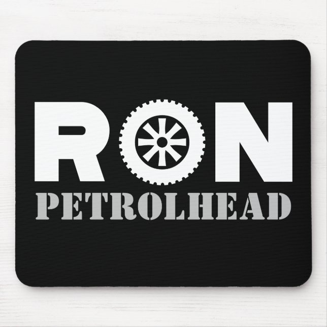 Alfombrilla De Ratón Ron Petrol Head (Frente)