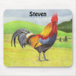 Alfombrilla De Ratón Rooster