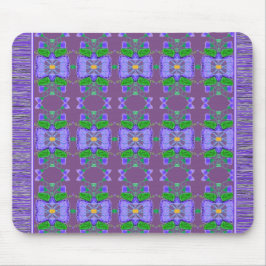 Alfombrilla De Ratón Ropa de ratón morada con patatas