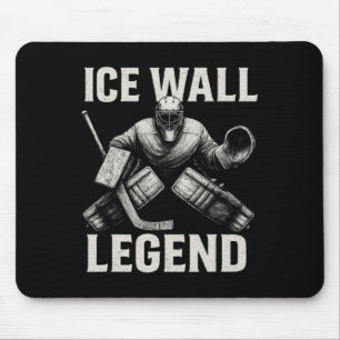 Alfombrilla De Ratón Ropa deportiva para portero de hockey – Ice Wall L