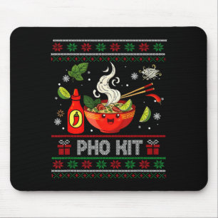 Alfombrilla De Ratón Ropa Pho Kit Ugly Xmas Pijamas Familiares a Juego