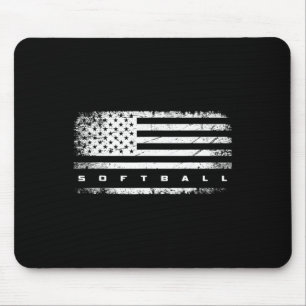Alfombrilla De Ratón Ropa suave de bandera estadounidense - Softll