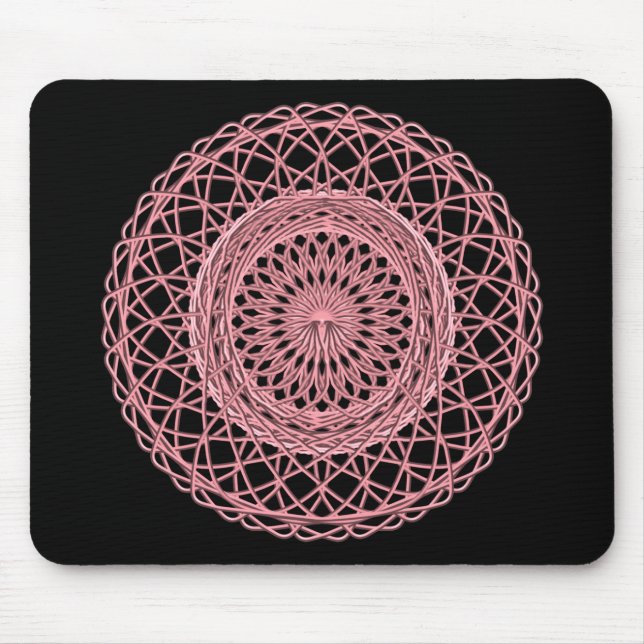 Alfombrilla De Ratón Rosa 1 (Frente)