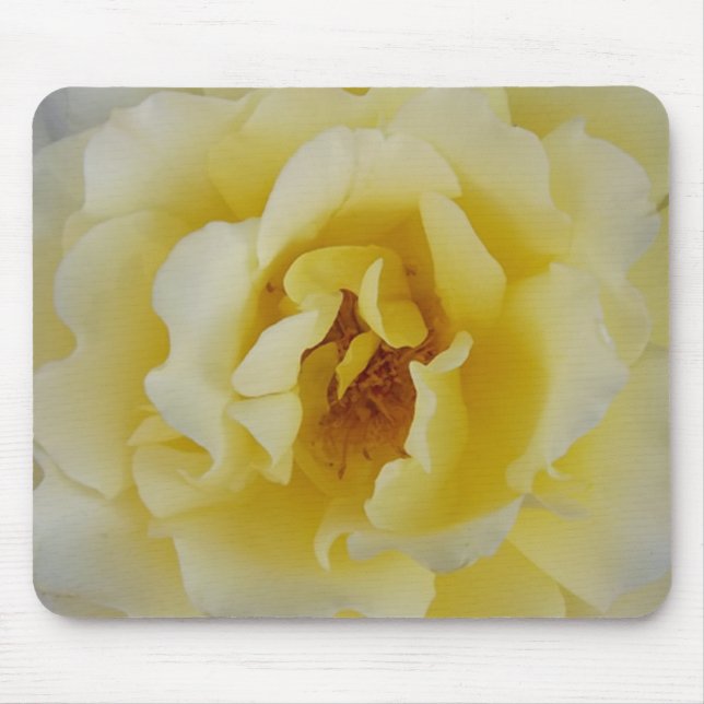 Alfombrilla De Ratón Rosa amarilla (Frente)