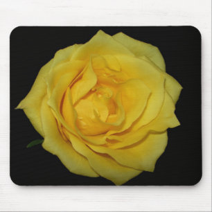 Alfombrilla De Ratón Rosa amarillo Mousepad