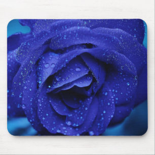 Alfombrilla De Ratón Rosa azul