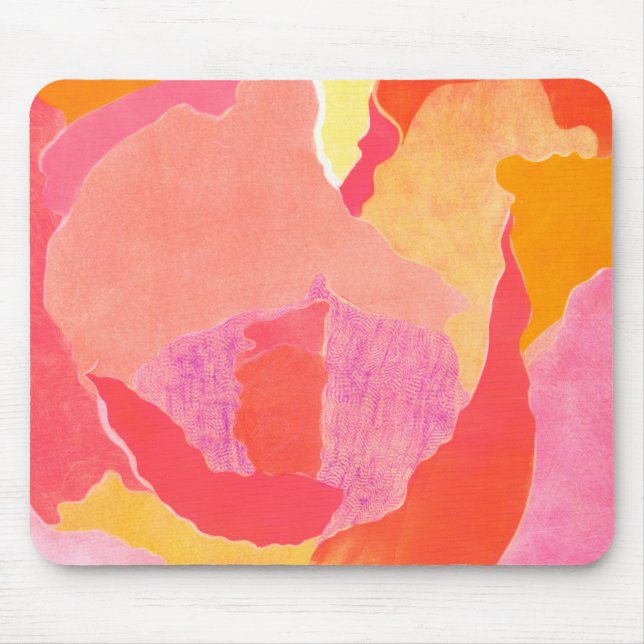 Alfombrilla De Ratón Rosa de col IV (Frente)