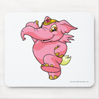 Alfombrilla De Ratón Rosa de Elephante