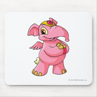 Alfombrilla De Ratón Rosa de Elephante