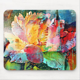 Alfombrilla De Ratón Rosa de flores