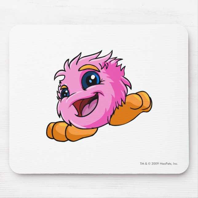 Alfombrilla De Ratón Rosa de JubJub (Frente)