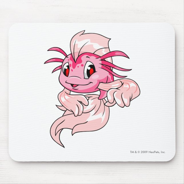 Alfombrilla De Ratón Rosa de Koi (Frente)