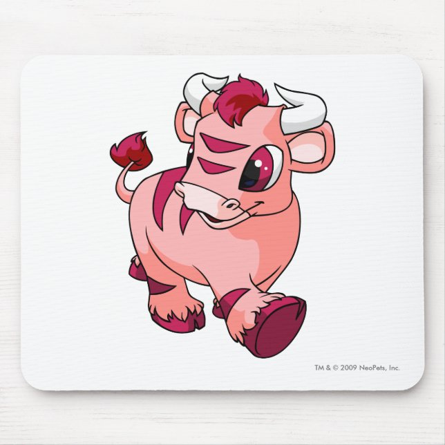 Alfombrilla De Ratón Rosa de los Kau (Frente)