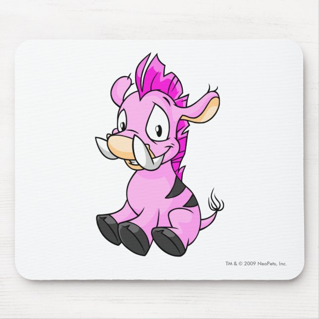 Alfombrilla De Ratón Rosa de Moehog (Frente)