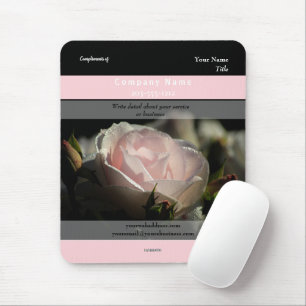 Alfombrilla De Ratón Rosa de Mousepad promocional - HAMbyWG