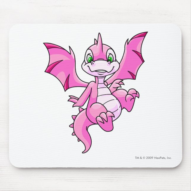 Alfombrilla De Ratón Rosa de Scorchio (Frente)