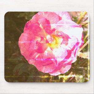 Alfombrilla De Ratón Rosa Flor Foto Mousepad