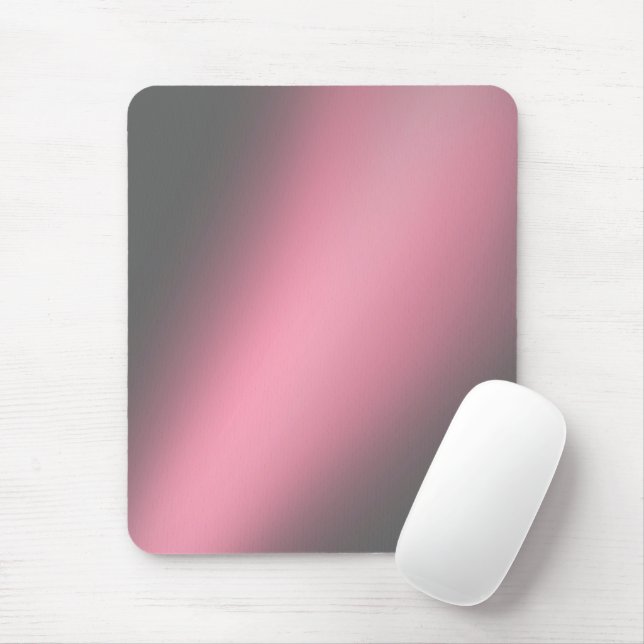 Alfombrilla De Ratón Rosa Gris Moonlight (Con ratón)